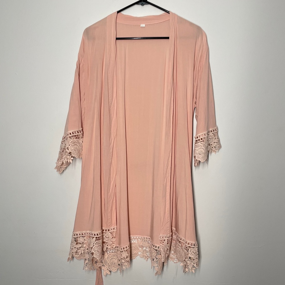 Pink robe